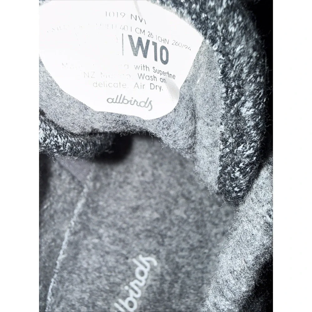 AllBirds Women's Gray Wool Runners Sneakers Running Shoes Sz 10 Wool